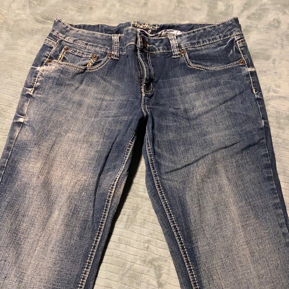 Perfect fade on these jeans